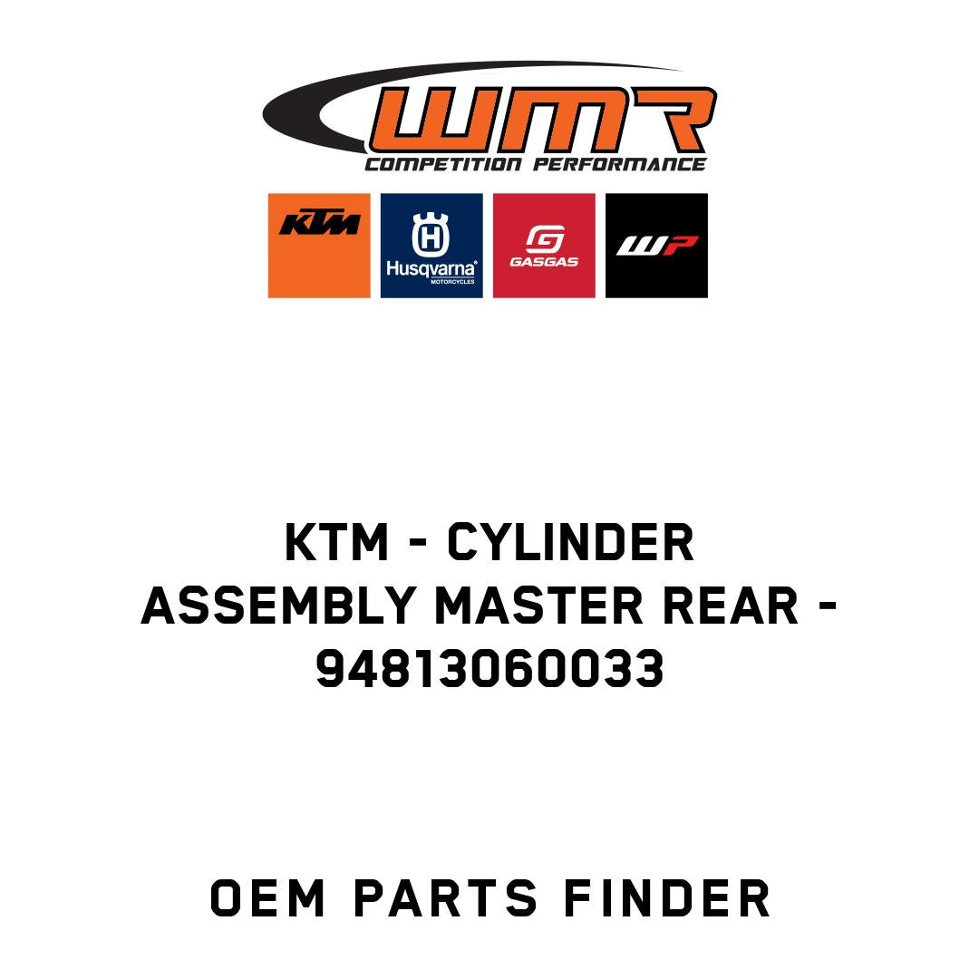 CYLINDER ASSEMBLY MASTER REAR