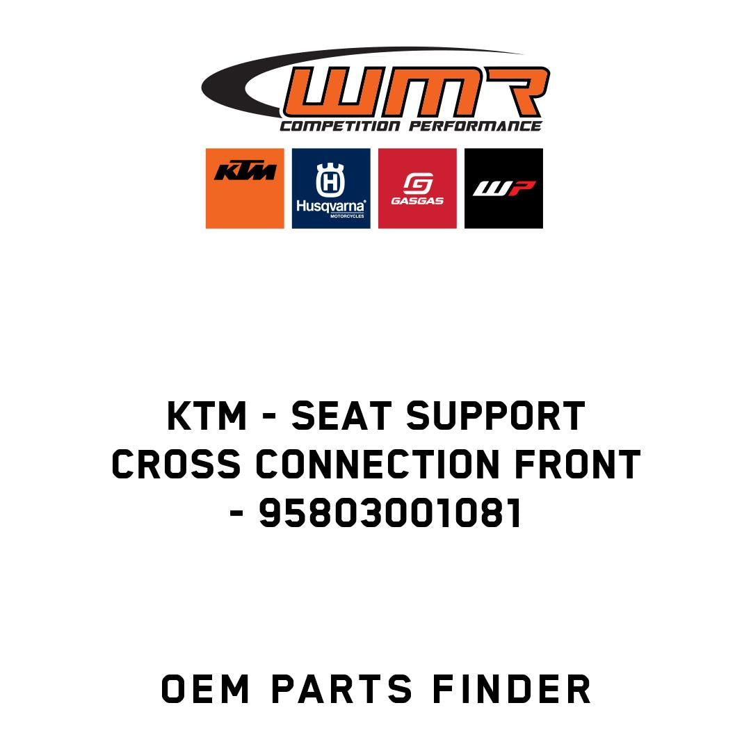 seat support cross connection front