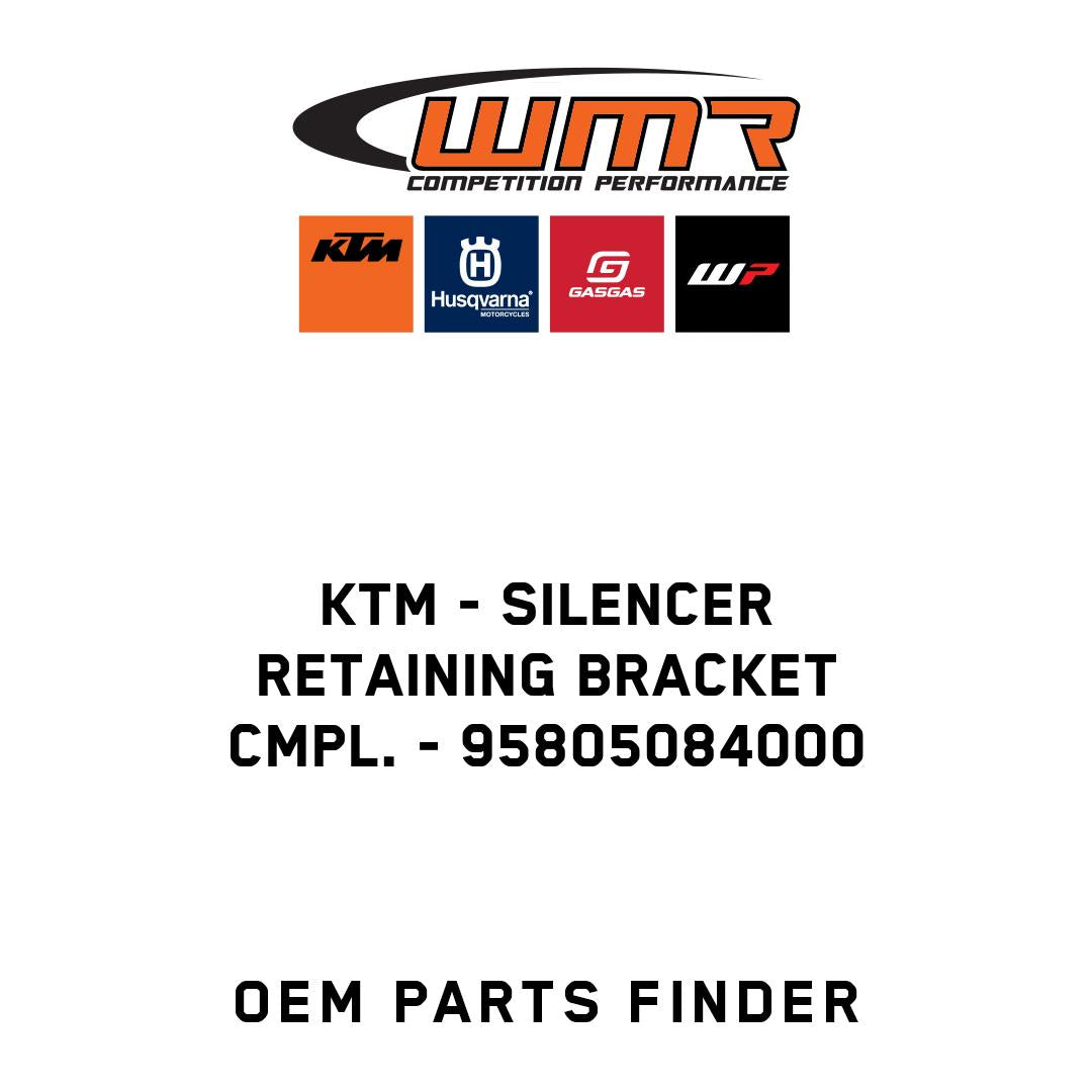 Silencer retaining bracket cmpl.