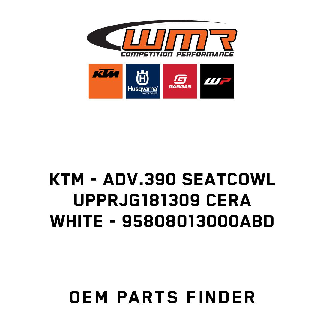 ADV.390 SEATCOWL UPPRJG181309 CERA WHITE