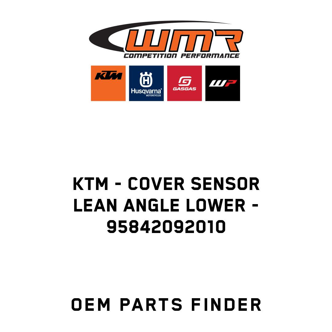 cover sensor lean angle lower