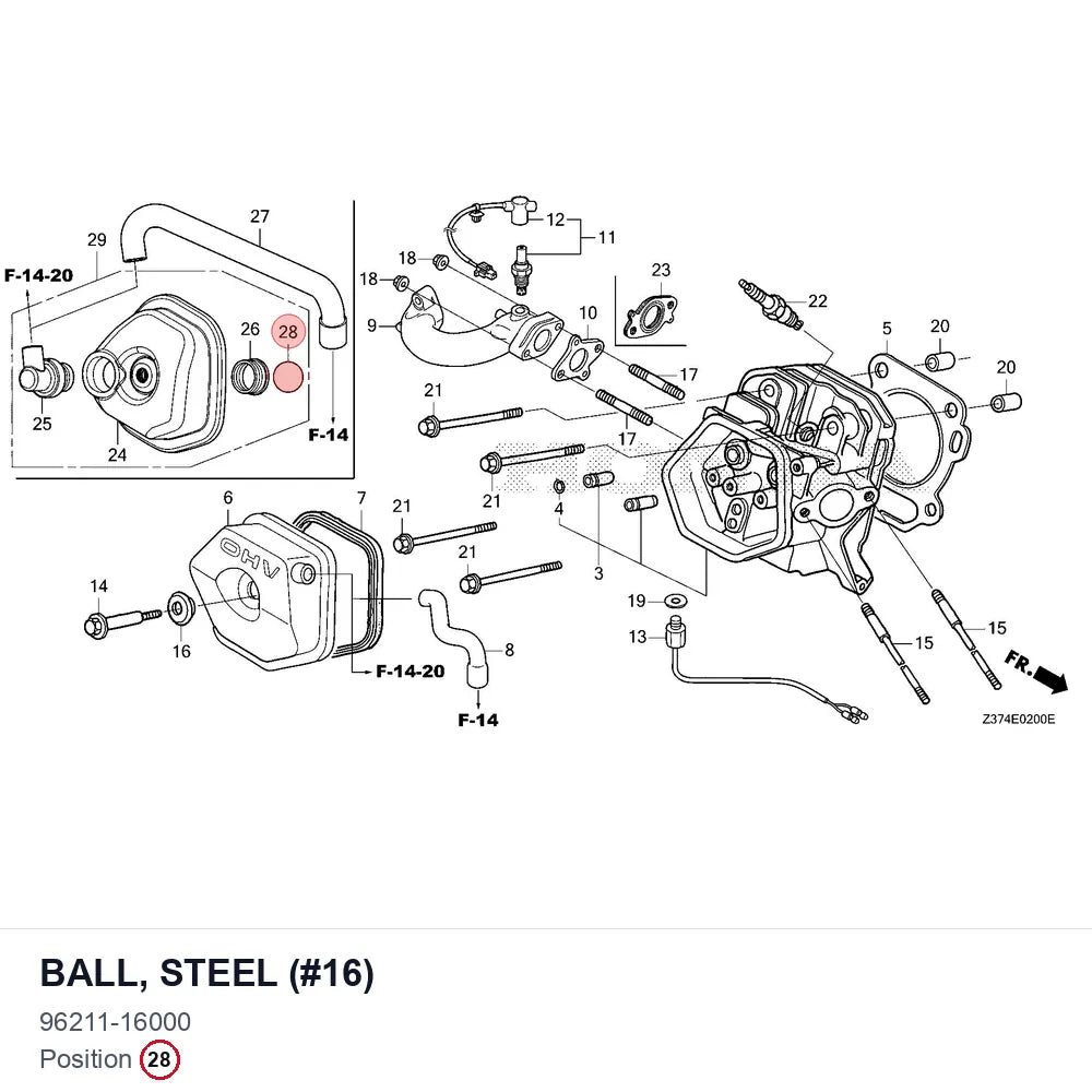 BALL, STEEL (#16)