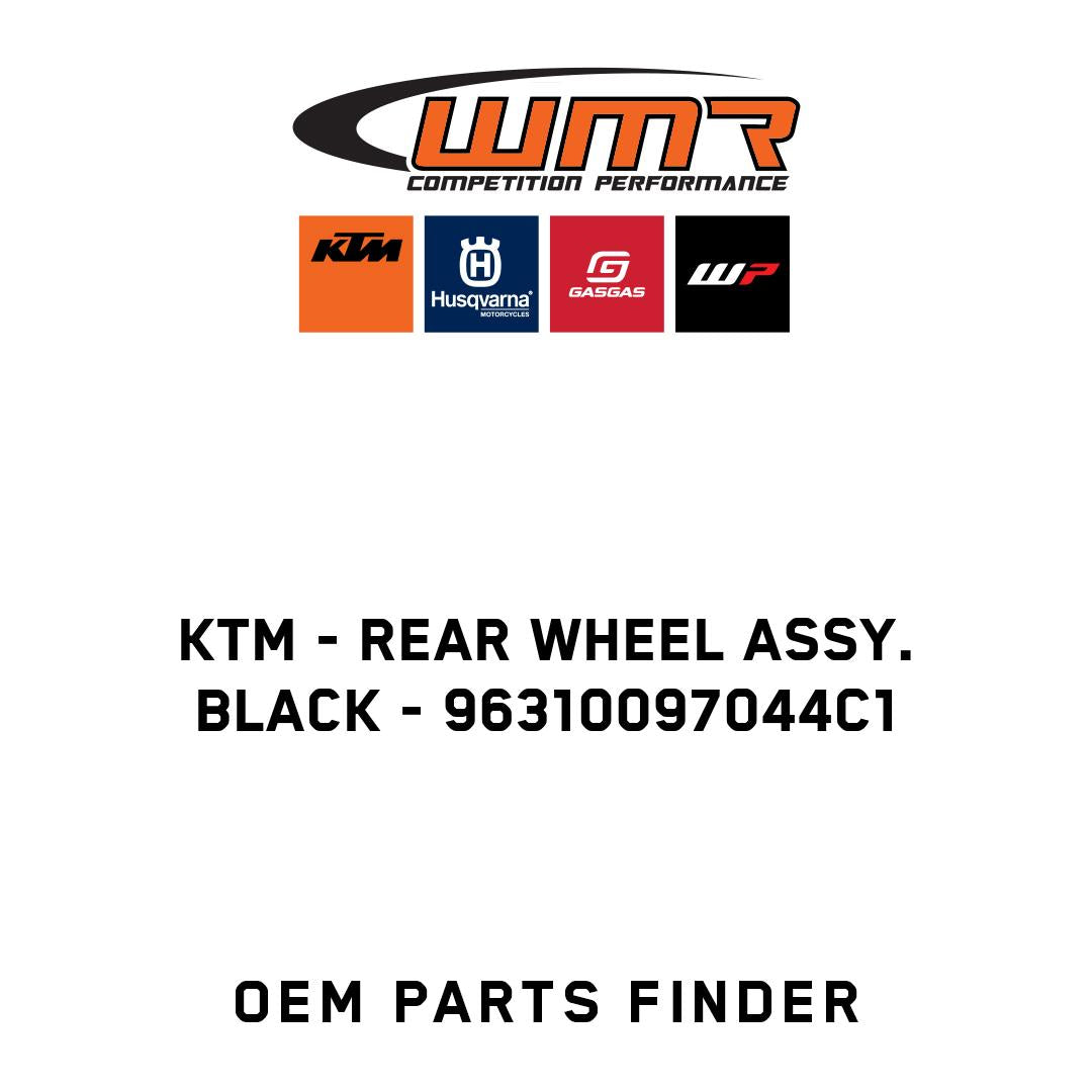 Rear Wheel Assy. Black