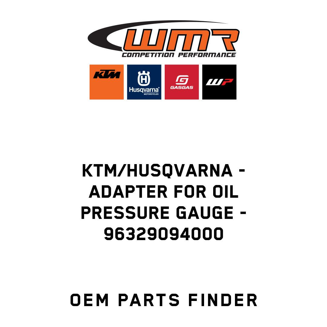 Adapter for oil pressure gauge