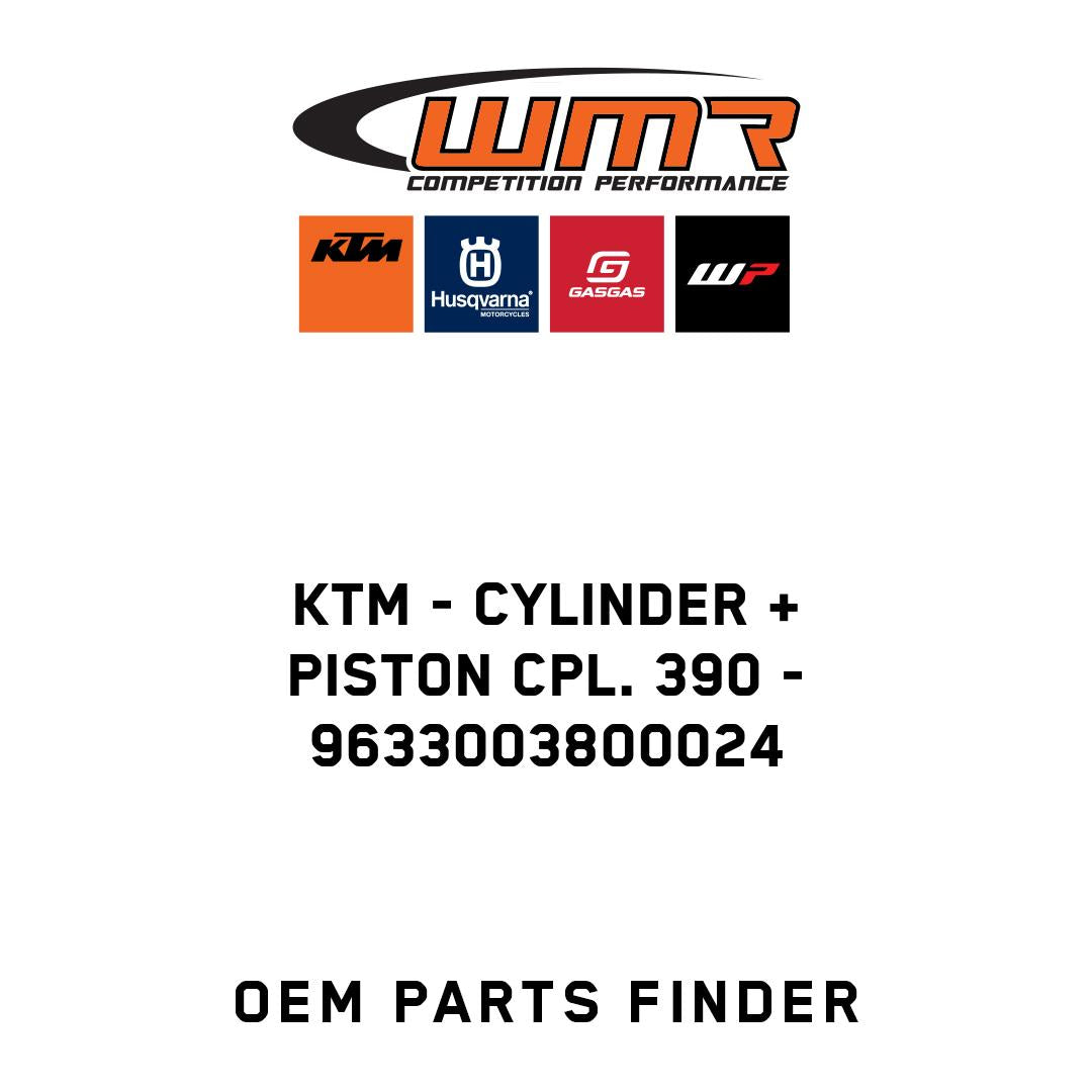 Cylinder + Piston cpl. 390