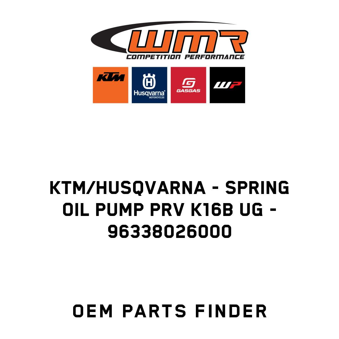 spring oil pump prv k16b ug