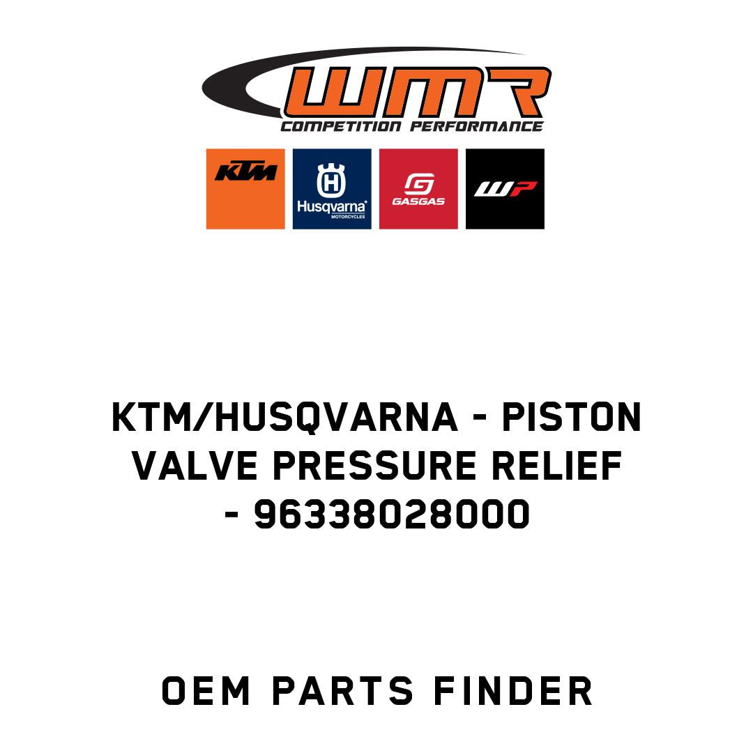 piston valve pressure relief
