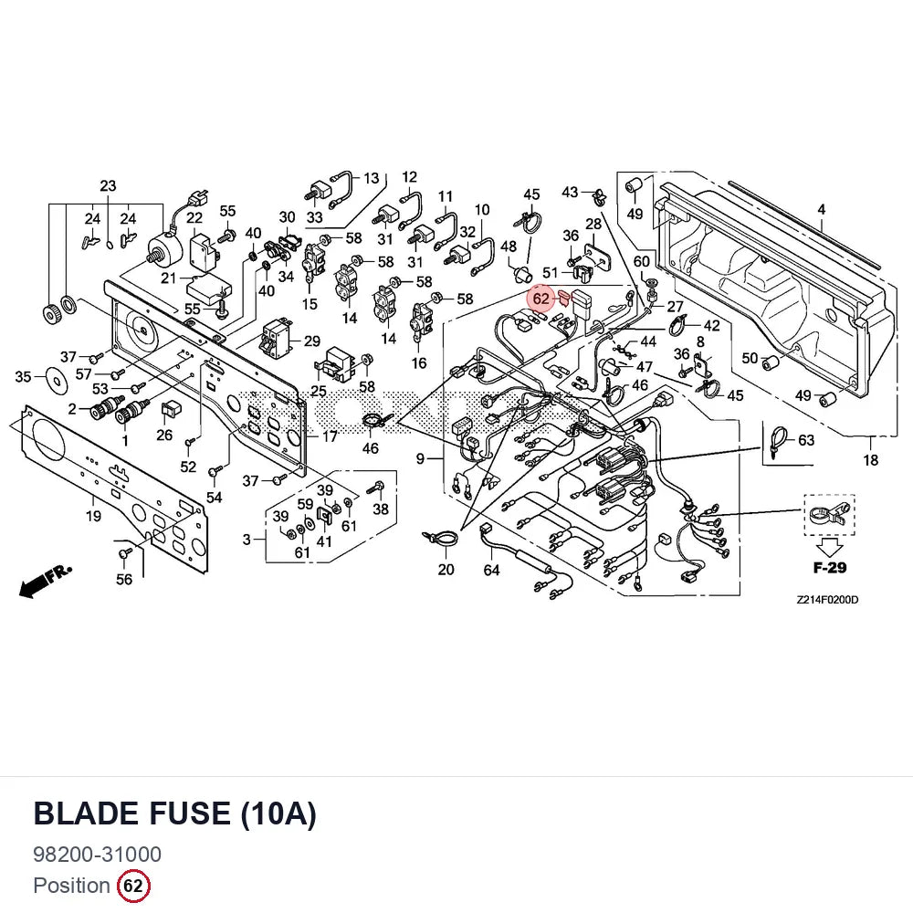 BLADE FUSE (10A)