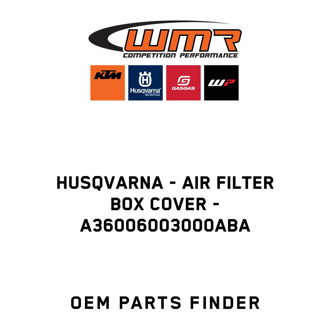 Air filter box cover