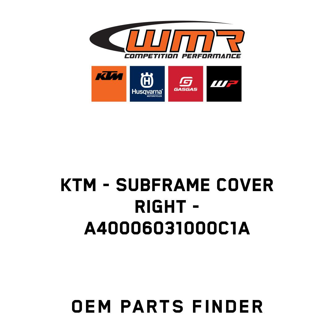 Subframe cover right