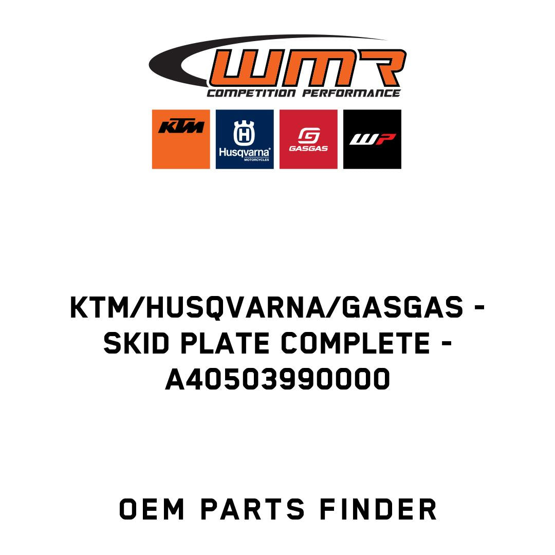 Skid plate complete