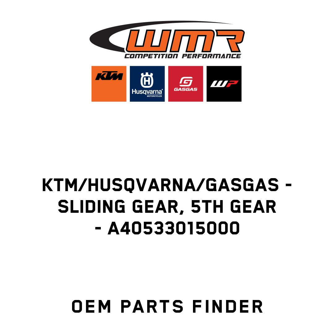 Sliding gear, 5th gear