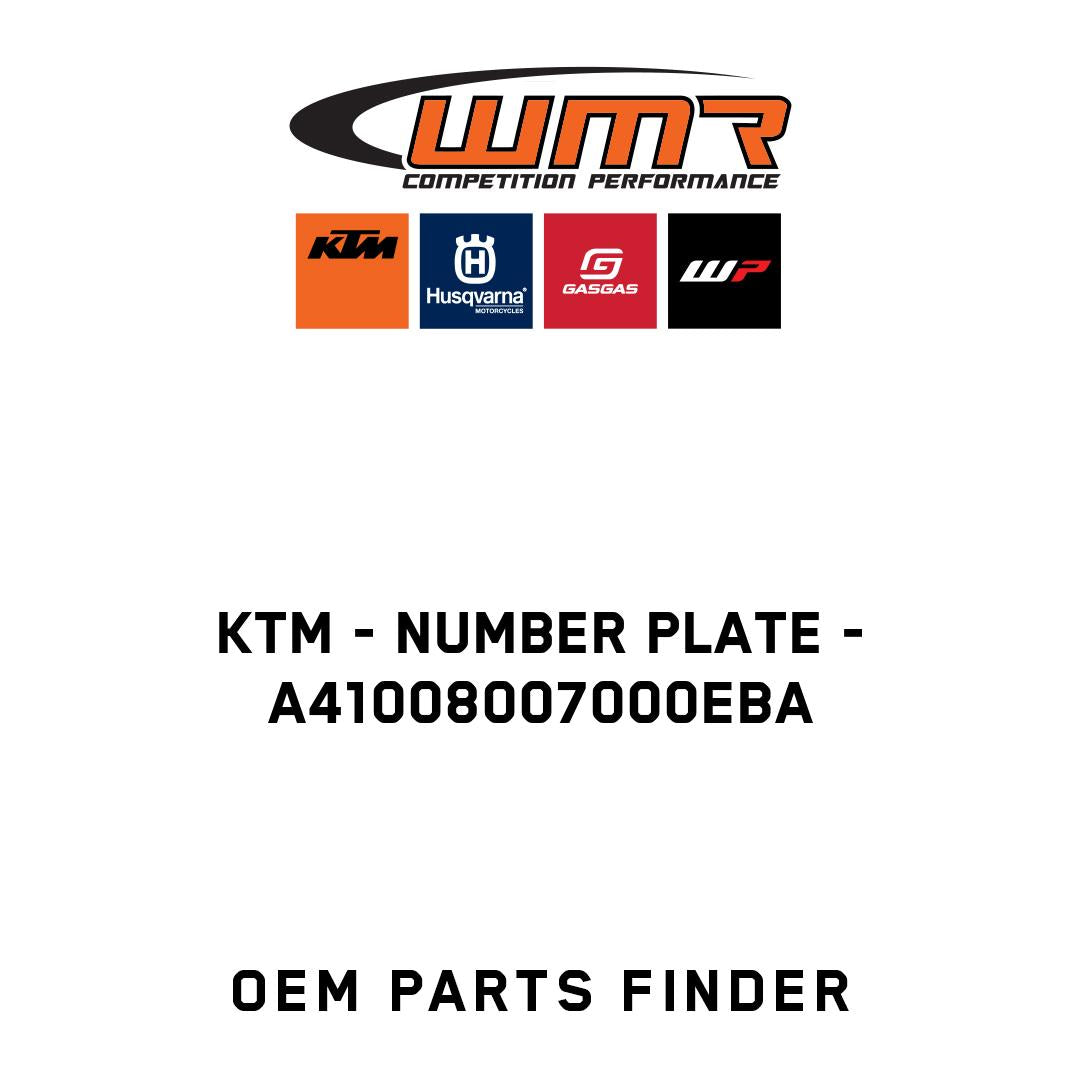 Number plate
