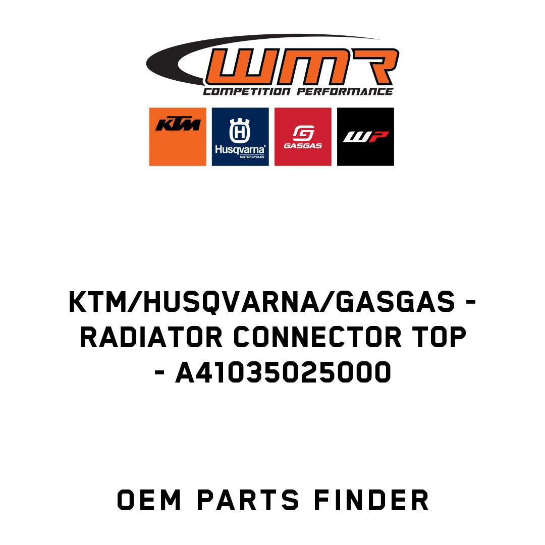 Radiator connector top