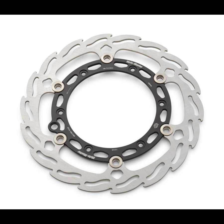 Flame brake disc front