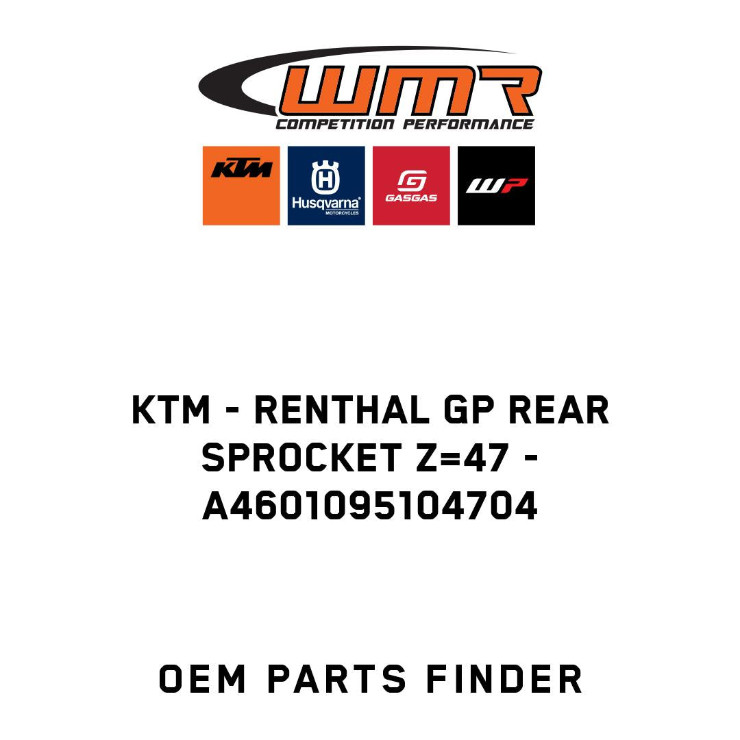 Renthal GP rear sprocket Z=47