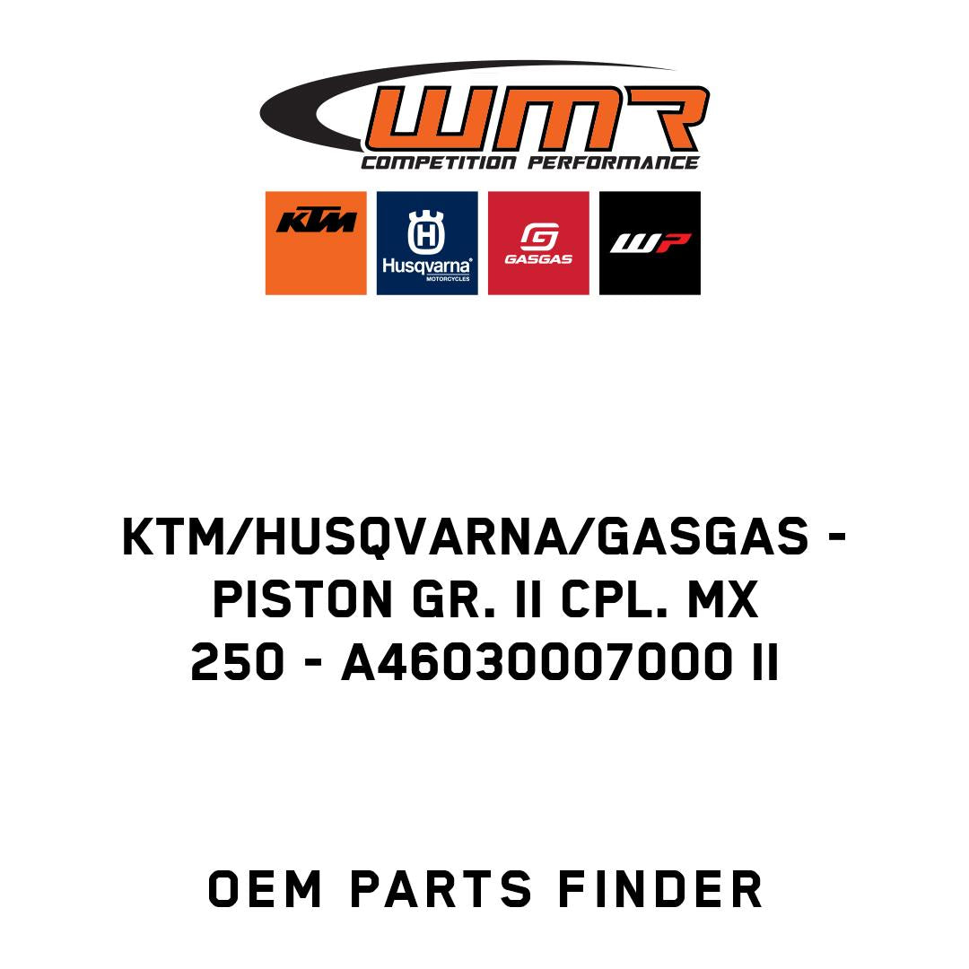 Piston Gr. II cpl. MX 250