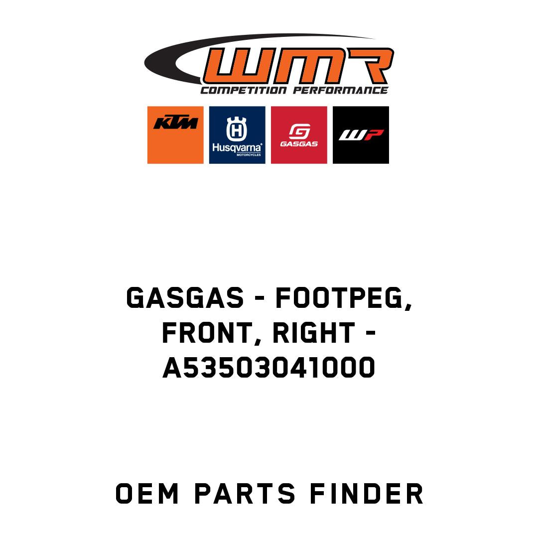 Footpeg, front, right