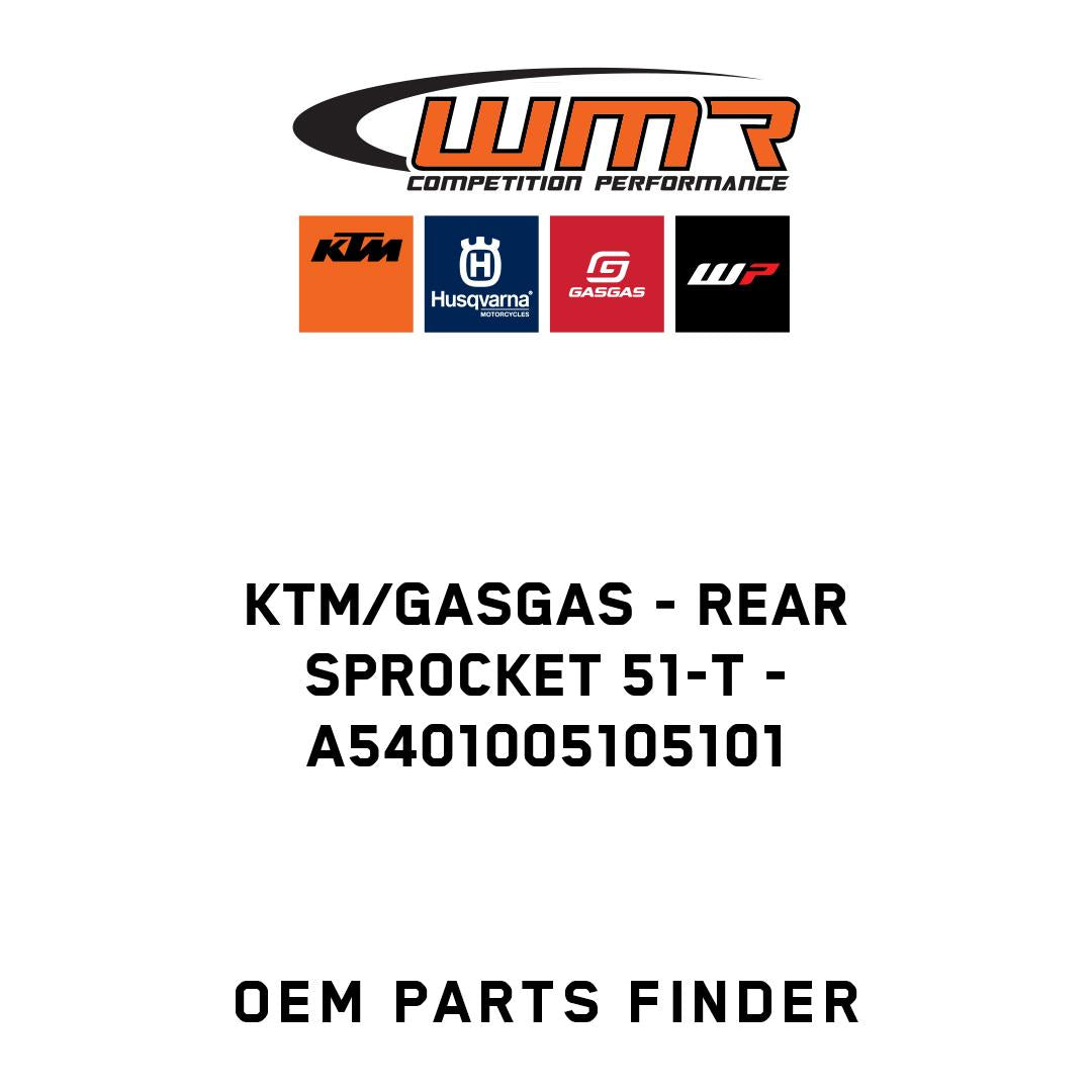 Rear sprocket 51-T