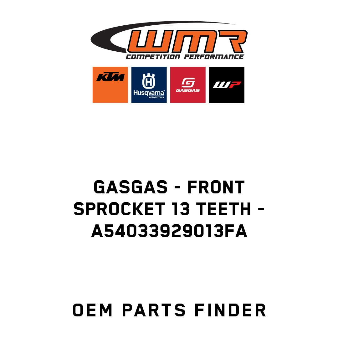 Front sprocket 13 teeth