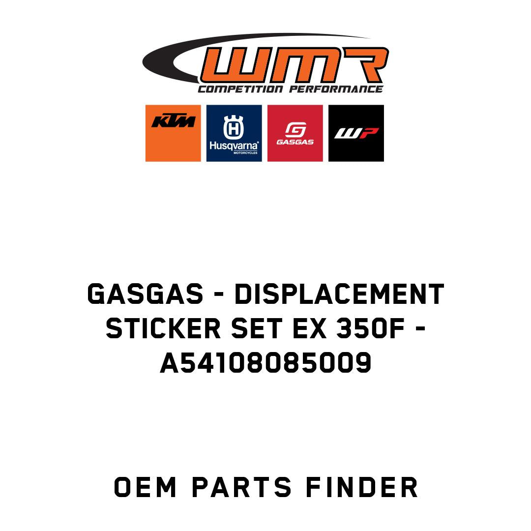 Displacement sticker set EX 350F