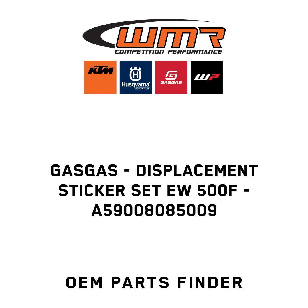 Displacement sticker set EW 500F