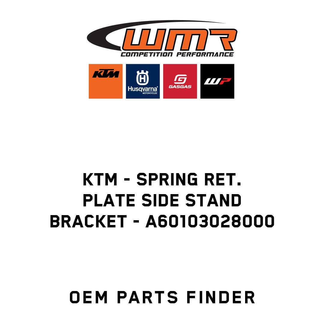 Spring ret. Plate side stand bracket