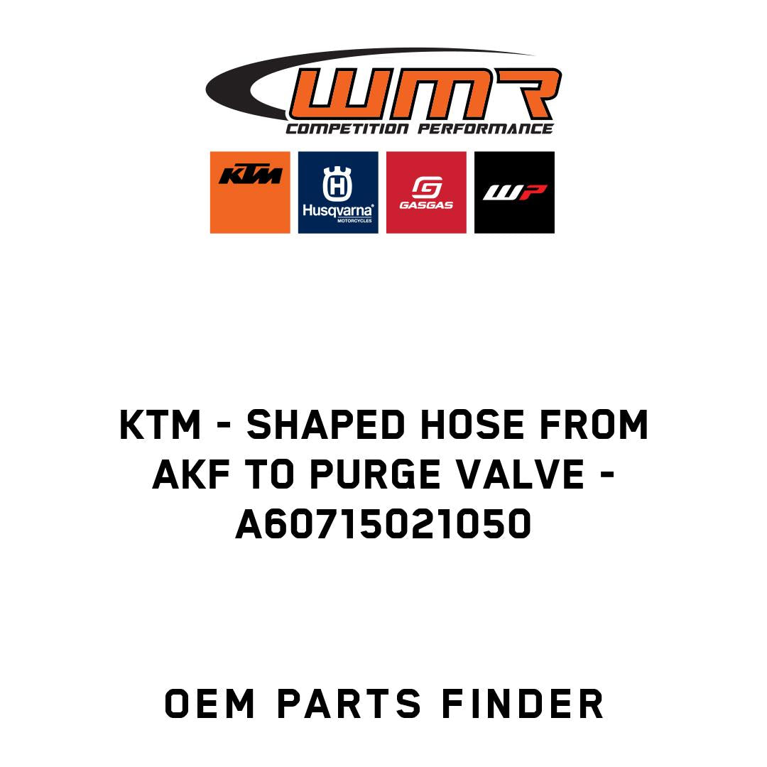 Shaped Hose from AKF to Purge Valve