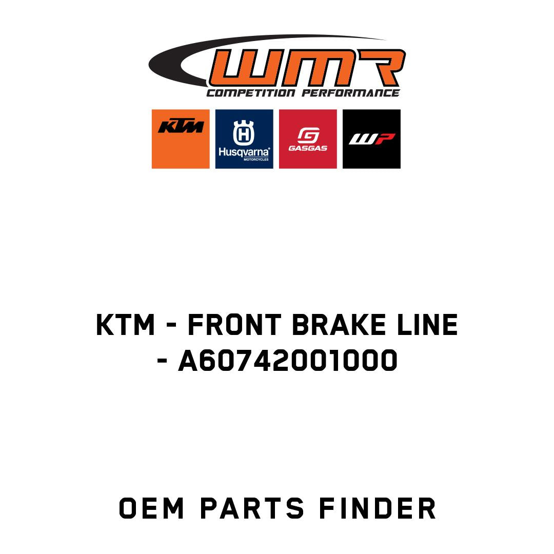 Front brake line
