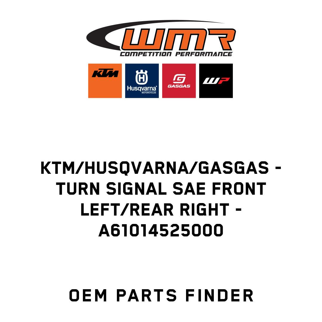 Turn signal SAE front left/rear right