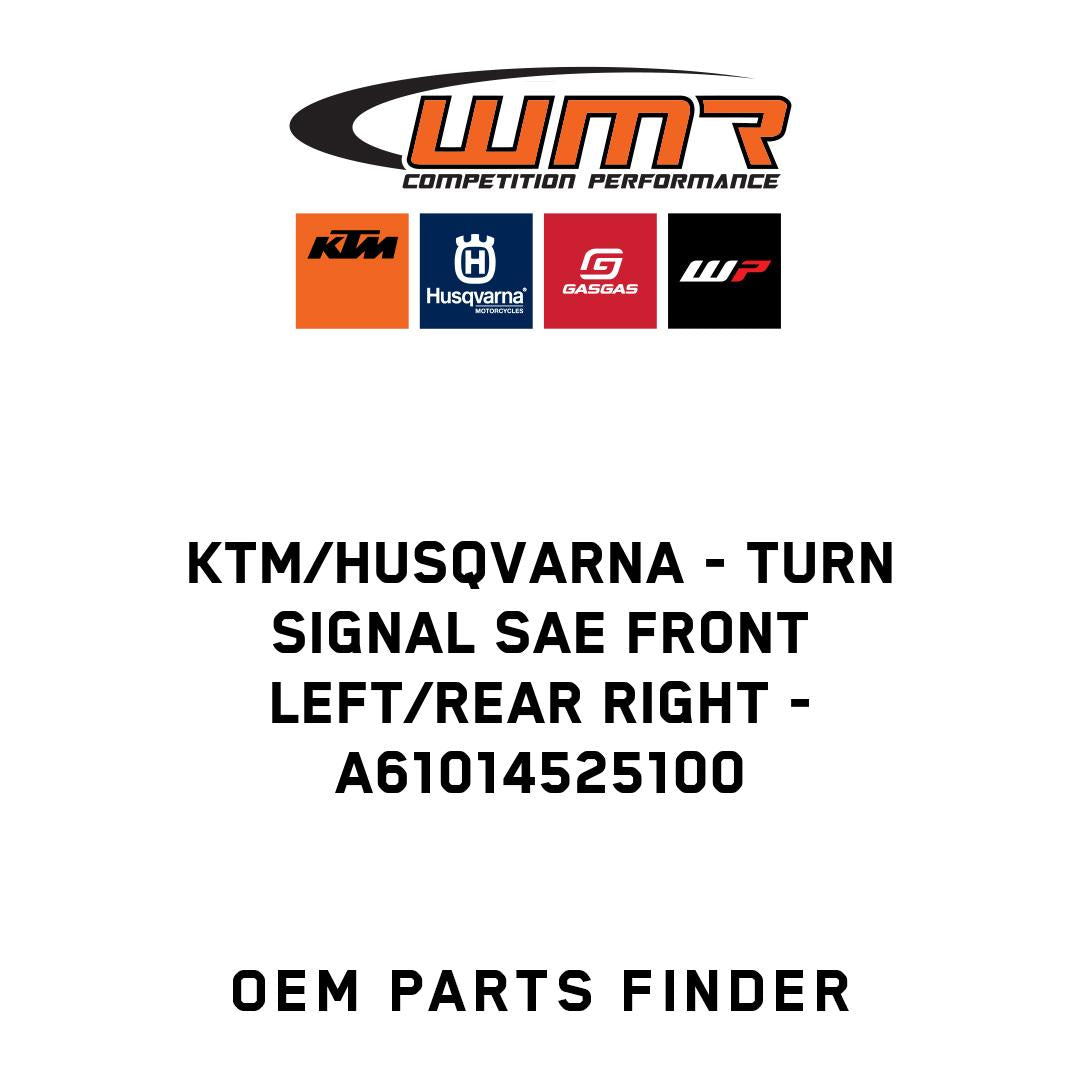 Turn signal SAE front left/rear right