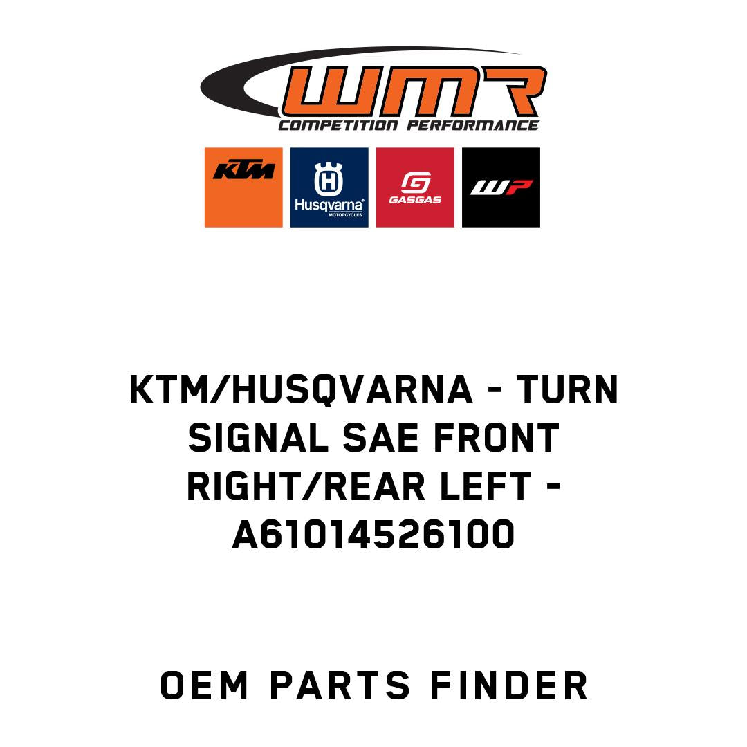Turn signal SAE front right/rear left