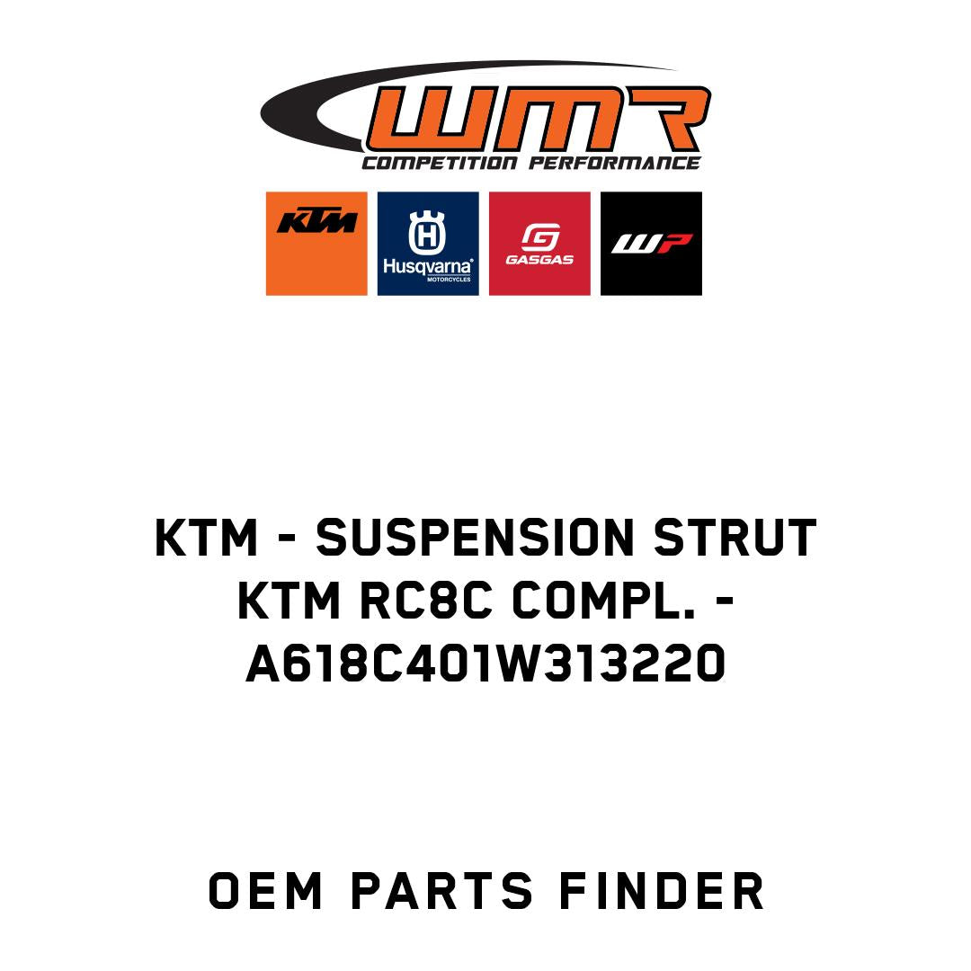 Suspension strut KTM RC8C compl.