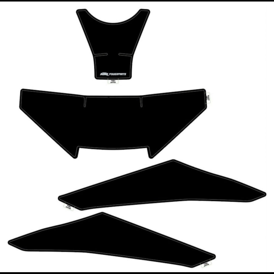 Fuel tank protection sticker