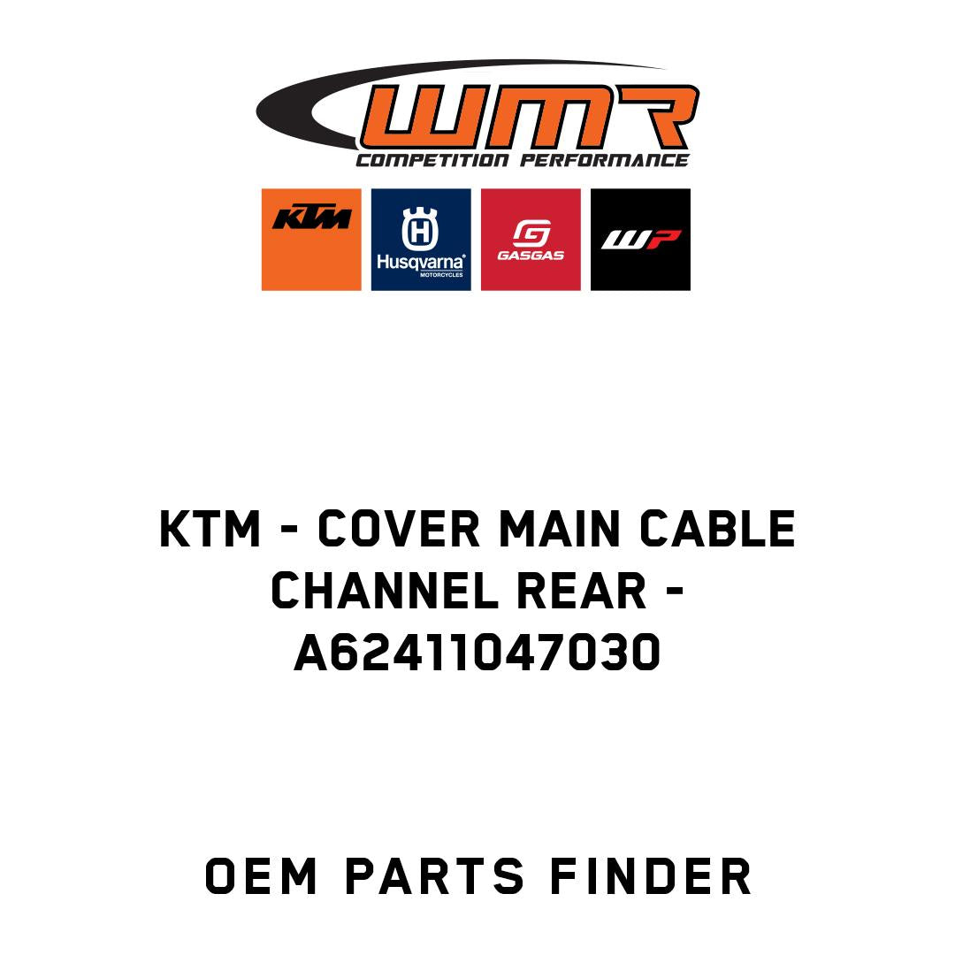 cover main cable channel rear