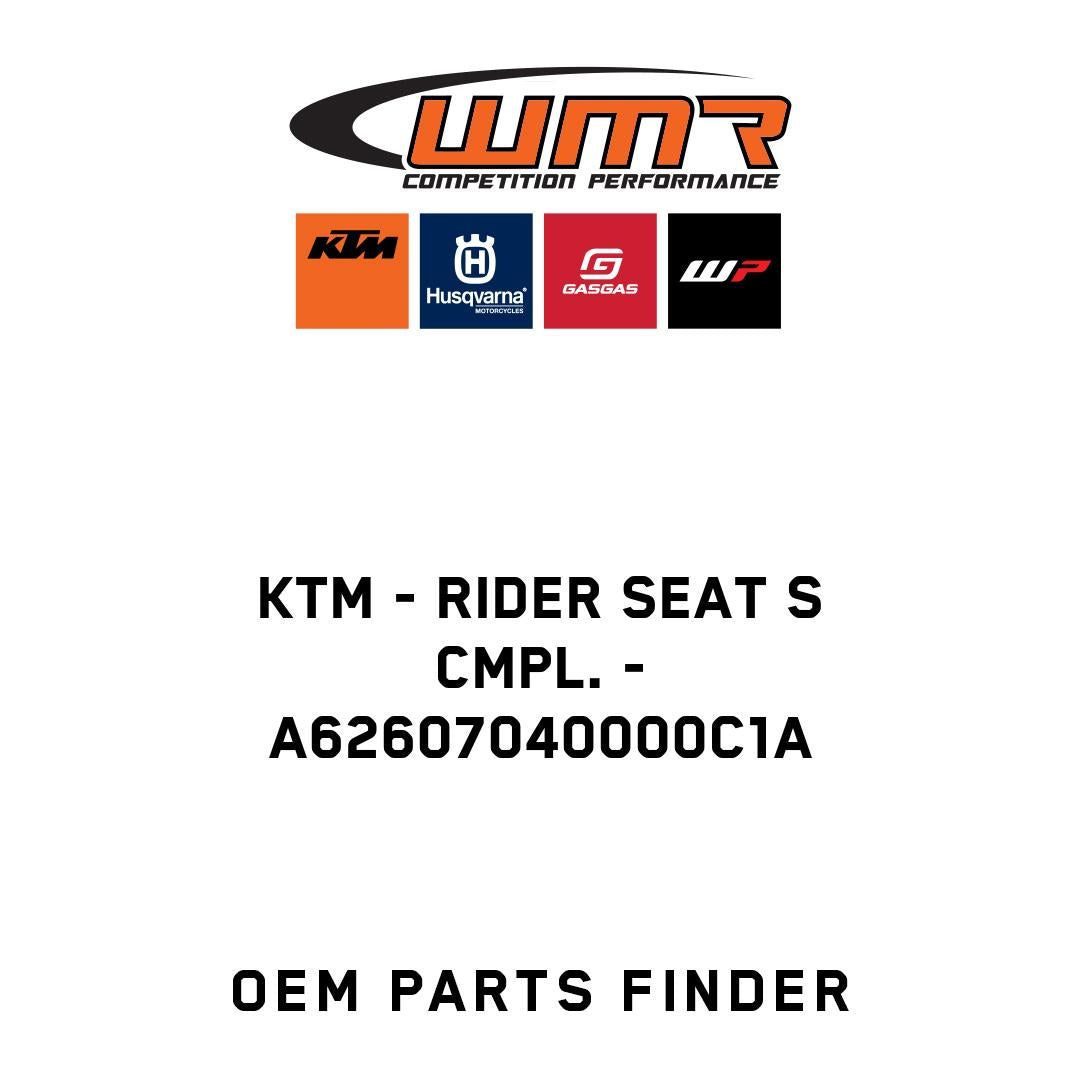 Rider seat S cmpl.