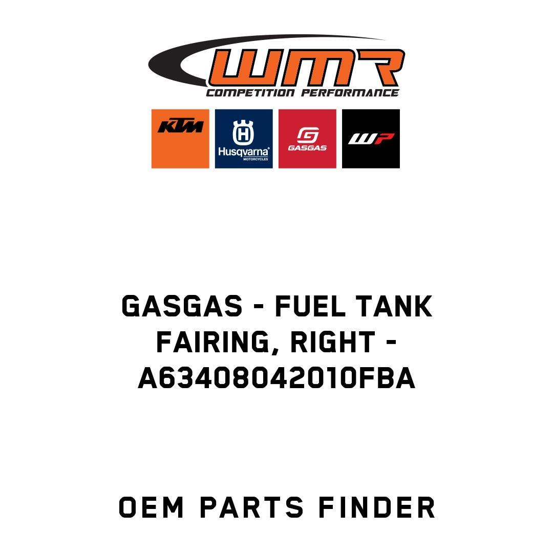 Fuel tank fairing, right