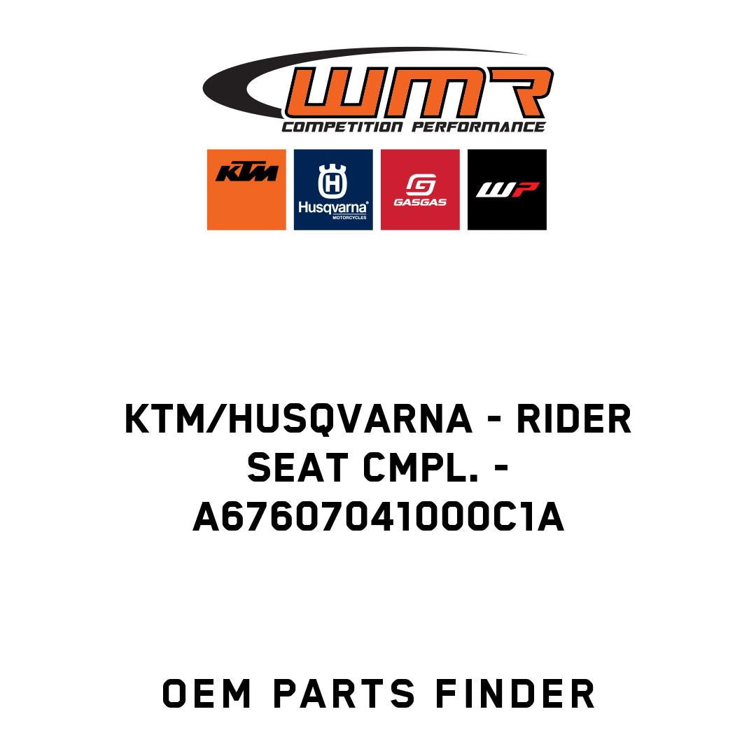 Rider seat cmpl.