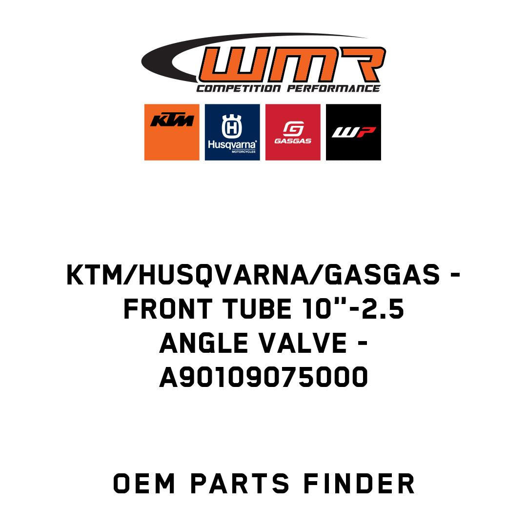 Front tube 10"-2.5 angle valve