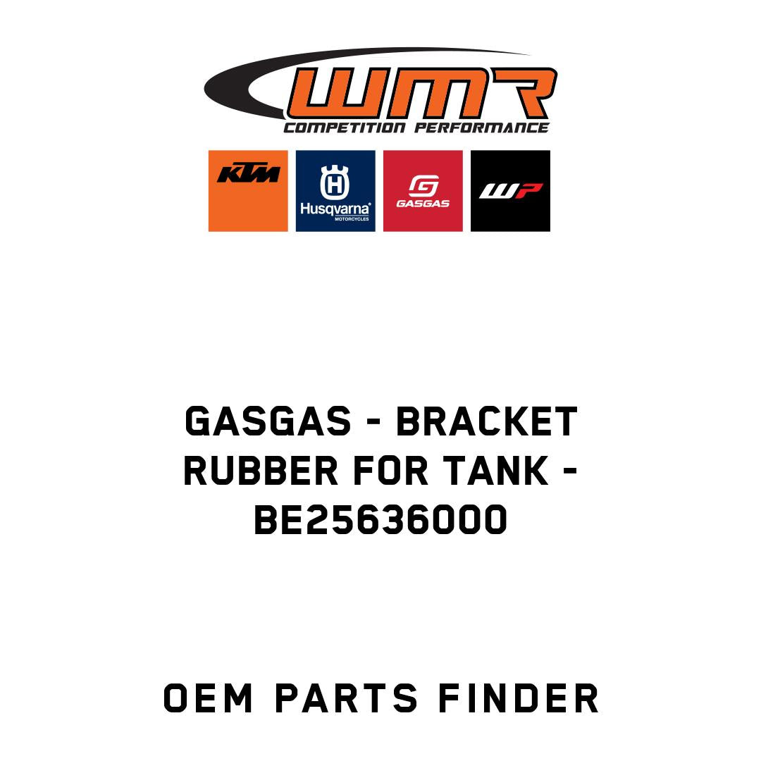 Bracket rubber for tank