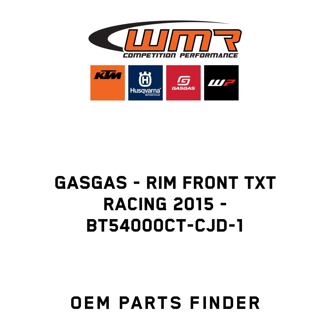 Rim front txt racing 2015