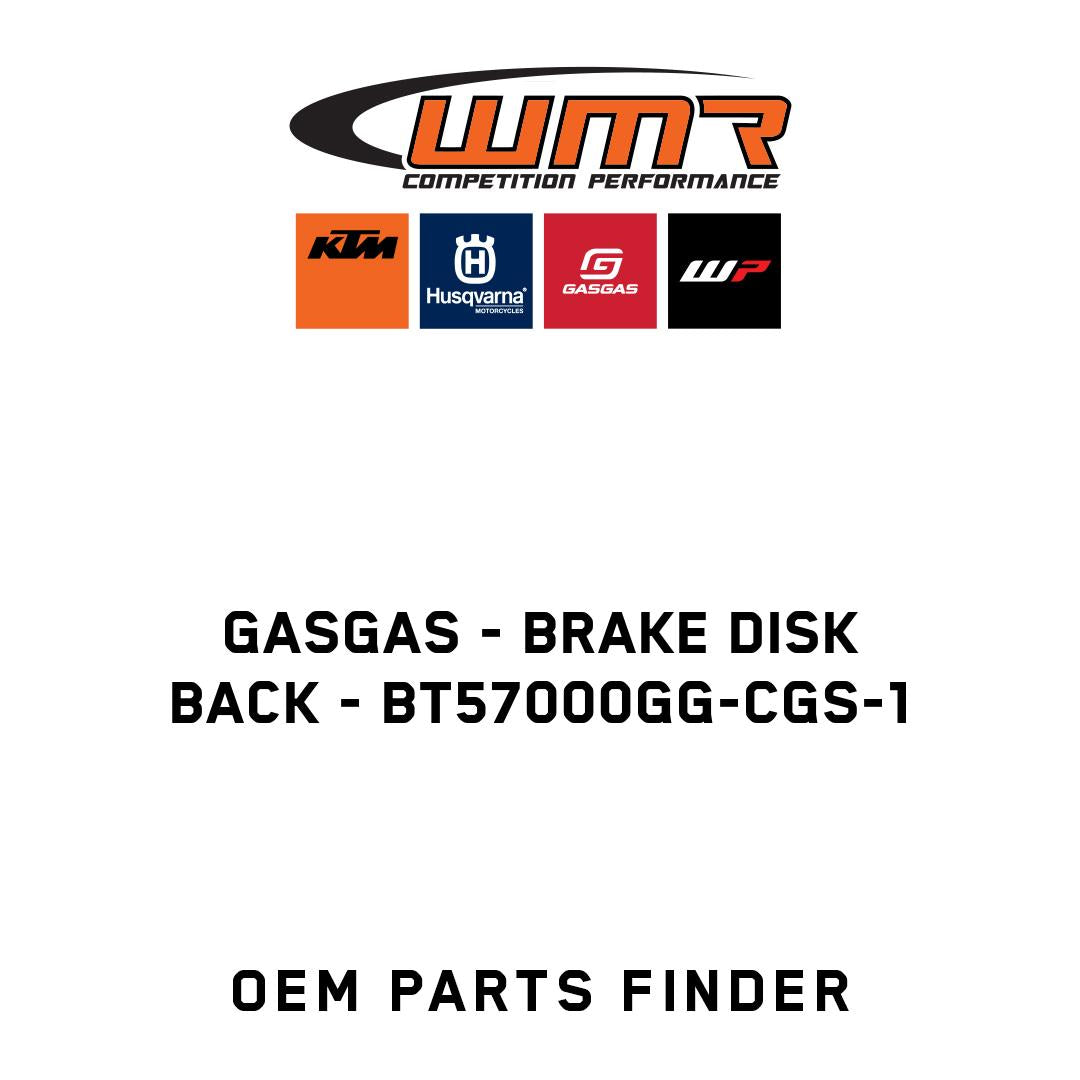 Brake disk back