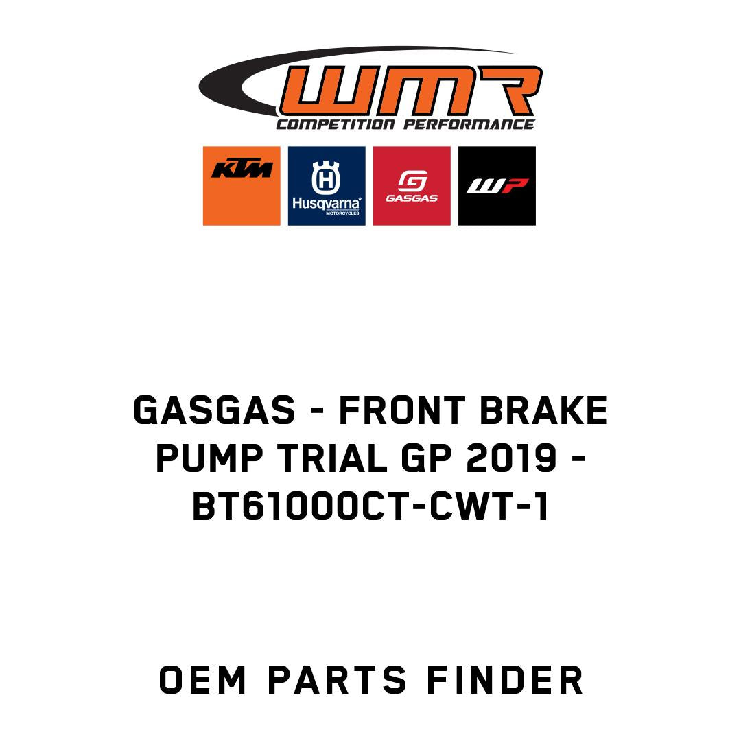 FRONT BRAKE PUMP TRIAL GP 2019