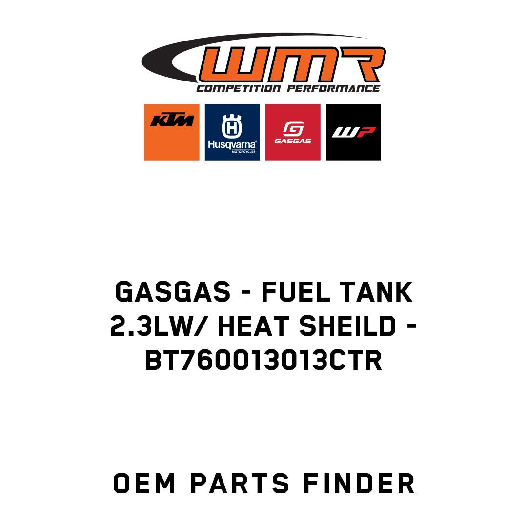 FUEL TANK 2.3LW/ HEAT SHEILD