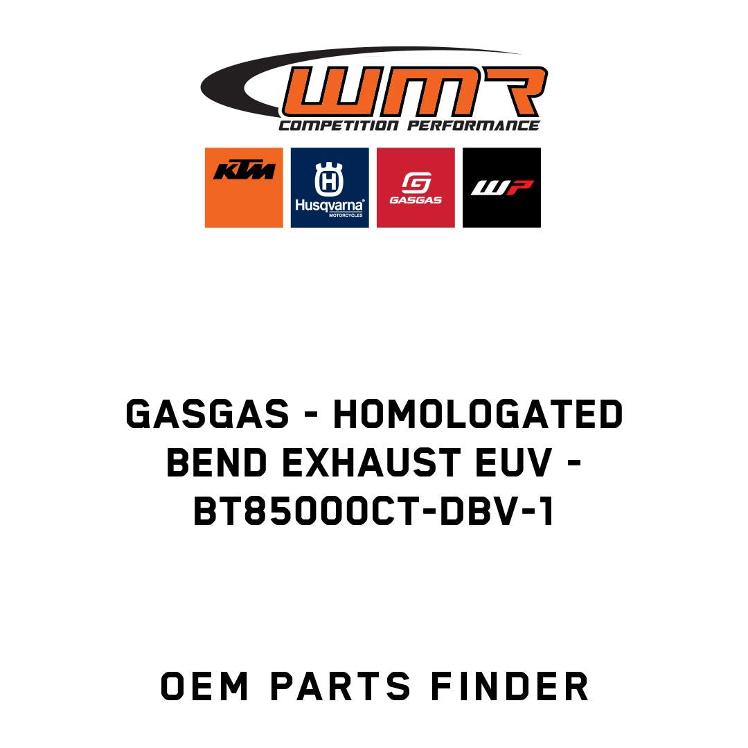Homologated bend exhaust EUV