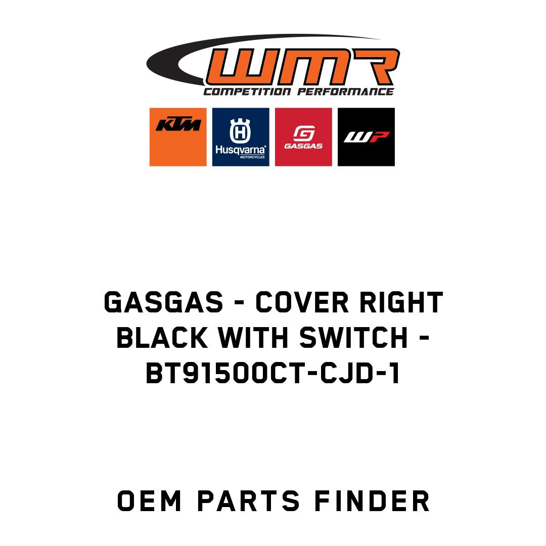 Cover right black with switch