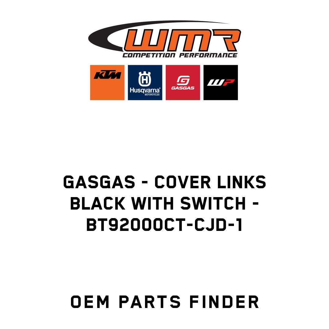 Cover links black with switch