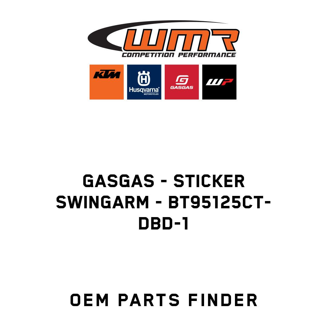 Sticker swingarm