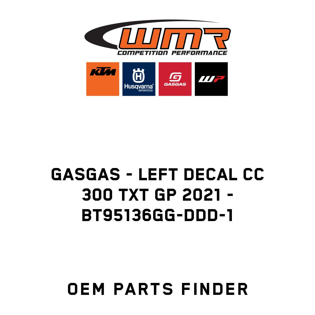 LEFT DECAL CC 300 TXT GP 2021