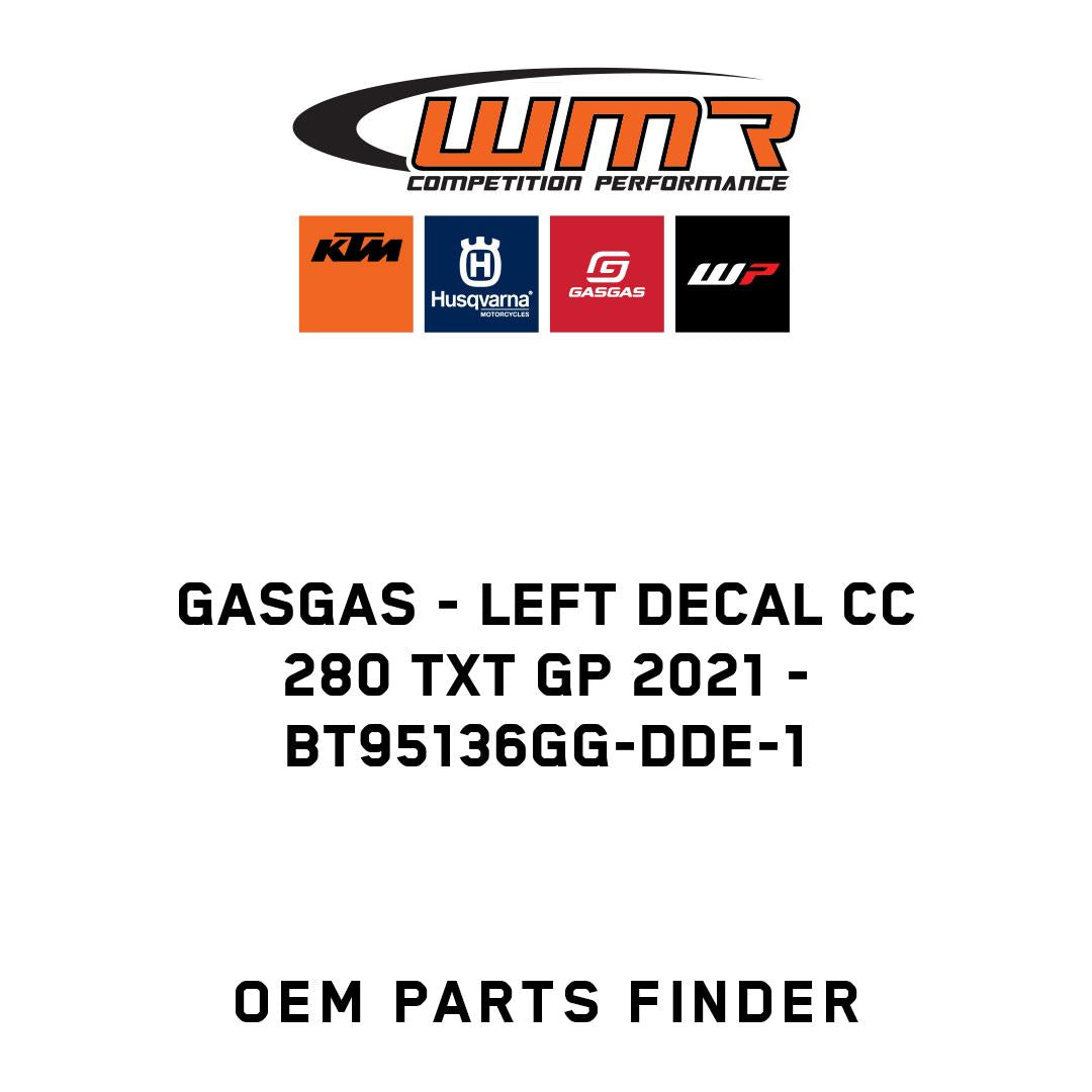 LEFT DECAL CC 280 TXT GP 2021